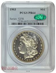 1903 $1 Morgan Dollar Pcgs - Rinkor Rare Coins