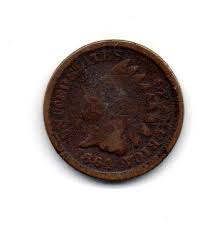 Vintage 1864 US Indian Head Cent Coin (bronze/copper) - (A ...