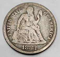 1883 Seated Liberty Dime - Higher Grade - Original | eBay