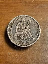 1887-P Liberty Seated Dime XF Condition SKU# 34874 | eBay