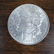 1887-P BU Morgan Silver Dollar- Brilliant Uncirculated- A ...