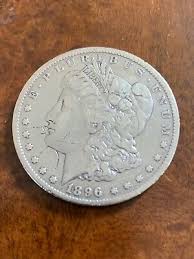 1896 US $1 Morgan Dollar 90% Silver VG Details | eBay