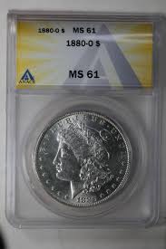 1880-O 1.00 ANACS MS61 Morgan Silver Dollar | eBay