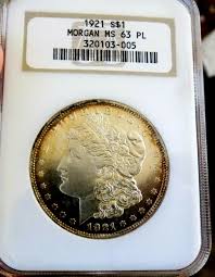 Morgan Silver Dollar 1921 P Old Fatty NGC MS 63PL++++ Under grade Looks DMPL | eBay