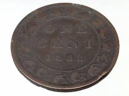 1888 Canada 1 One Cent Large Penny KM# 7 Circulated Coin ...