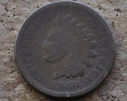 1869 Indian Head Penny - Key Date, Rarest of the 1860's ...