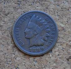 1889 Indian Head Penny - Choose by Grade / Condition, G-XF ...