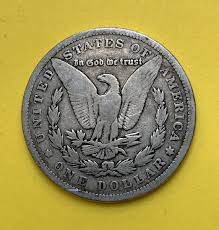 1884 USA Morgan Silver Dollar Philadelphia Mint Old ...
