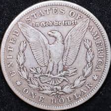 1889-CC Morgan Silver Dollar, Very Fine Circulated Coin ...