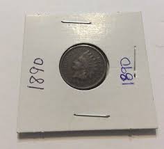 1890 Indian Head Penny Estate Find One Cent Coin 1¢ Exact ...