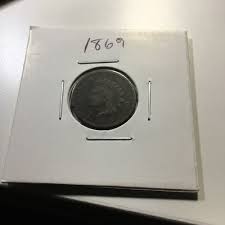 1869 Indian Head Cent/Penny~Rare Semi-Key Date Coin~G-VG | eBay