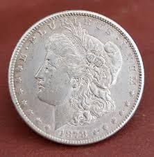 Antique American 1878 S Silver Dollar. 1878 S Morgan Silver Dollar. Antique USA Silver Coin E Pluribus Unum. - Etsy