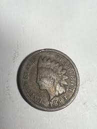 1893 Indian Head Penny One Cent Vintage Collectable Coin US ...