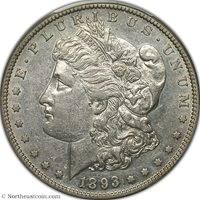1893-S Morgan Silver Dollar. VF-30 (PCGS)., VF30 - PCGS Auction Prices