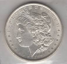 1891 P MORGAN SILVER DOLLAR CHOICE ORIGINAL BU SEMI KEY DEEP FROSTY WHITE COIN
