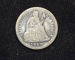 1889 Liberty Seated Dime G - US Coin — Huntington Stamp ...