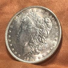 1904 O Morgan Dollar MC BU Uncirculated Mint 90% Silver $1 US Coin 205191481668