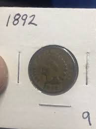 1892 Indian Head Penny . Antique Penny - Etsy