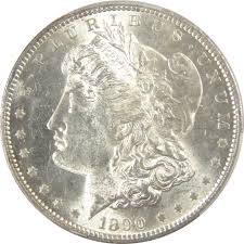 1890 S Morgan Dollar MS 62 PCGS Silver Uncirculated $1 Coin ...