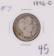 1896-O Silver Barber Quarter #7 | eBay