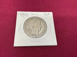 1909-O Barber Half Dollar Coin No. 15037 - Etsy