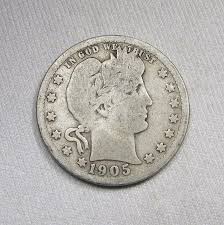 1905-P Silver Barber Quarter Coin AH769 - Decatur Coin and ...