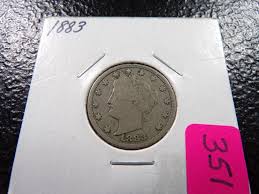 Sold at Auction: 1883 LIBERTY HEAD V NICKEL