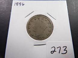 Sold at Auction: 1896 LIBERTY HEAD V NICKEL