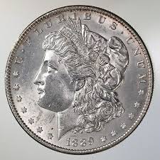 Raw 1889 Morgan $1 Uncertified Ungraded US Minted Silver ...