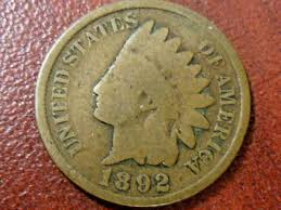 1892 United States Indian Head One Penny Coin | eBay