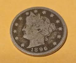 1896 Liberty Head V Nickel Coin US Mint | Mercari