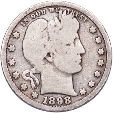 1898 Barber Silver Quarter CIRC | Littleton Coin Company