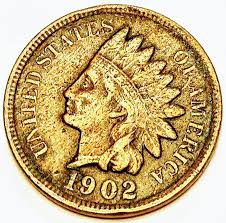 1902 Indian Head Penny. Very Fine details! Extra Fine condition! | eBay