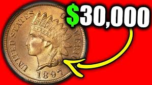 DO YOU HAVE ONE? 1897 INDIAN HEAD PENNIES WORTH MONEY - YouTube