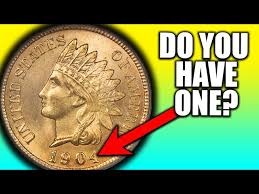 WHY these Indian Head Pennies are WORTH MONEY!! 1904 One Cent Coins - YouTube