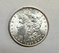 1897 Morgan Silver Dollar BU Gem Mint Luster | eBay