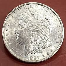 1897 MORGAN SILVER DOLLAR - NICE HIGH GRADE COIN | eBay