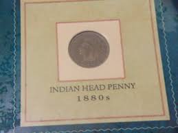 1883 Indian Head Penny/ With Case - Etsy