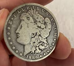 1886-O MORGAN SILVER DOLLAR - VG -NICE ORIGINAL COIN | eBay