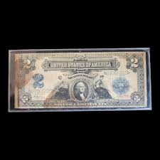 Sold at Auction: 1899 Large $2.00 Blue Seal Silver Certificate