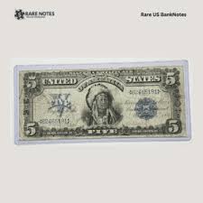 1899 $5 Silver Certificate | Large Size | "Chief" Note