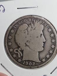 1902 P Barber Liberty Half Dollar Appears Good Grade ...