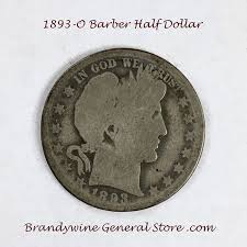 1893-O Barber Half Dollar | Brandywine General Store