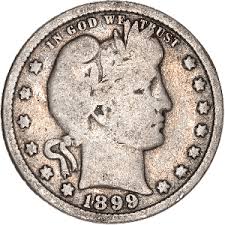 1899 Barber Silver Quarter G | Littleton Coin Company