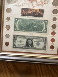 Vintage Framed United States Commemorative Presidential ...