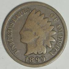 1899 Indian Cent Good – Mount Vernon Coin