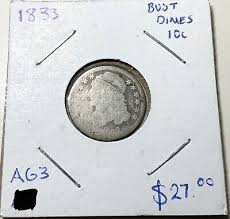 1833 United States Capped Bust 10c | eBay