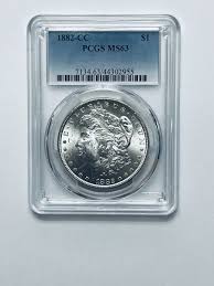 1882-CC Morgan Silver Dollar PCGS MS63 | eBay