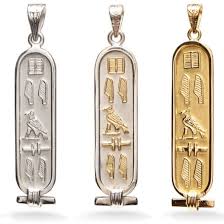 PEACE Egyptian Cartouche Pendant - Made in Egypt ...