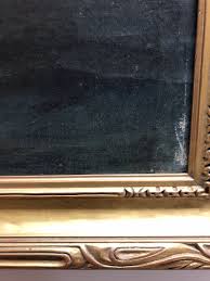 Oil On Canvas Ship At Sea. Antique Early 1800's | eBay